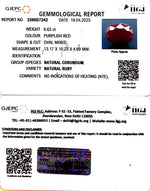 Load image into Gallery viewer, 6.63/CT Natural Ruby Stone with Govt. Lab Certificate-2396D7242