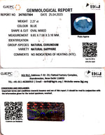 Load image into Gallery viewer, 2.51/CT Natural Neelam with Govt Lab Certificate-(6771)