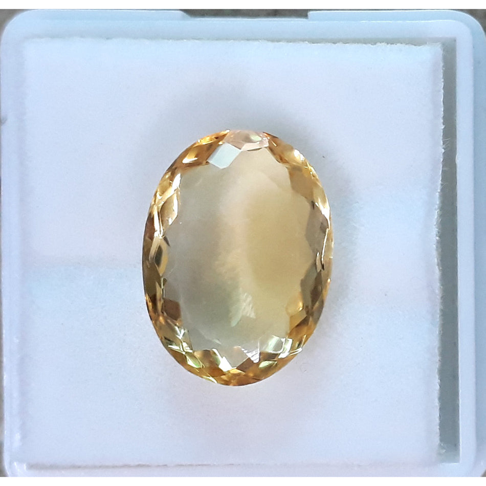6.91/CT Natural Golden Topaz