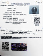 Load image into Gallery viewer, 6.58/CT Natural Scapolite Cat's Eye with Govt. Lab Certified-(1221)