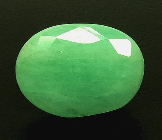 3.98/CT Natural Panna Stone with Govt. Lab Certificate-2538D7909