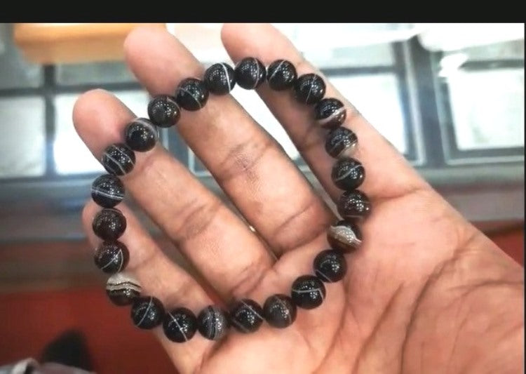 BLACK HAKIK BRACELET-1500