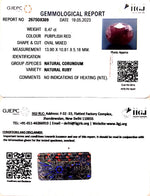 Load image into Gallery viewer, 8.47/CT Natural Neo Burma Ruby with Govt. Lab Certificate (2331)