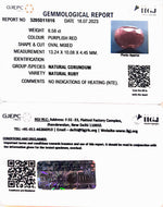 Load image into Gallery viewer, 6.58/CT Natural Ruby Stone with Govt. Lab Certificate-3205D11016