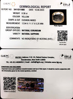 Load image into Gallery viewer, 8.38/CT Natural Ceylonese Pukhraj with Govt Lab Certificate (16650)