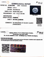 Load image into Gallery viewer, 0.34/Cents Natural Diamond with Govt. Lab Certificate (110000)