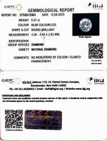 Load image into Gallery viewer, 0.37/Cents Natural Diamond with Govt. Lab Certificate (110000)