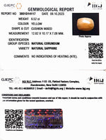 Load image into Gallery viewer, 8.52/CT Natural Ceylonese Pukhraj with Govt Lab Certificate (1221)