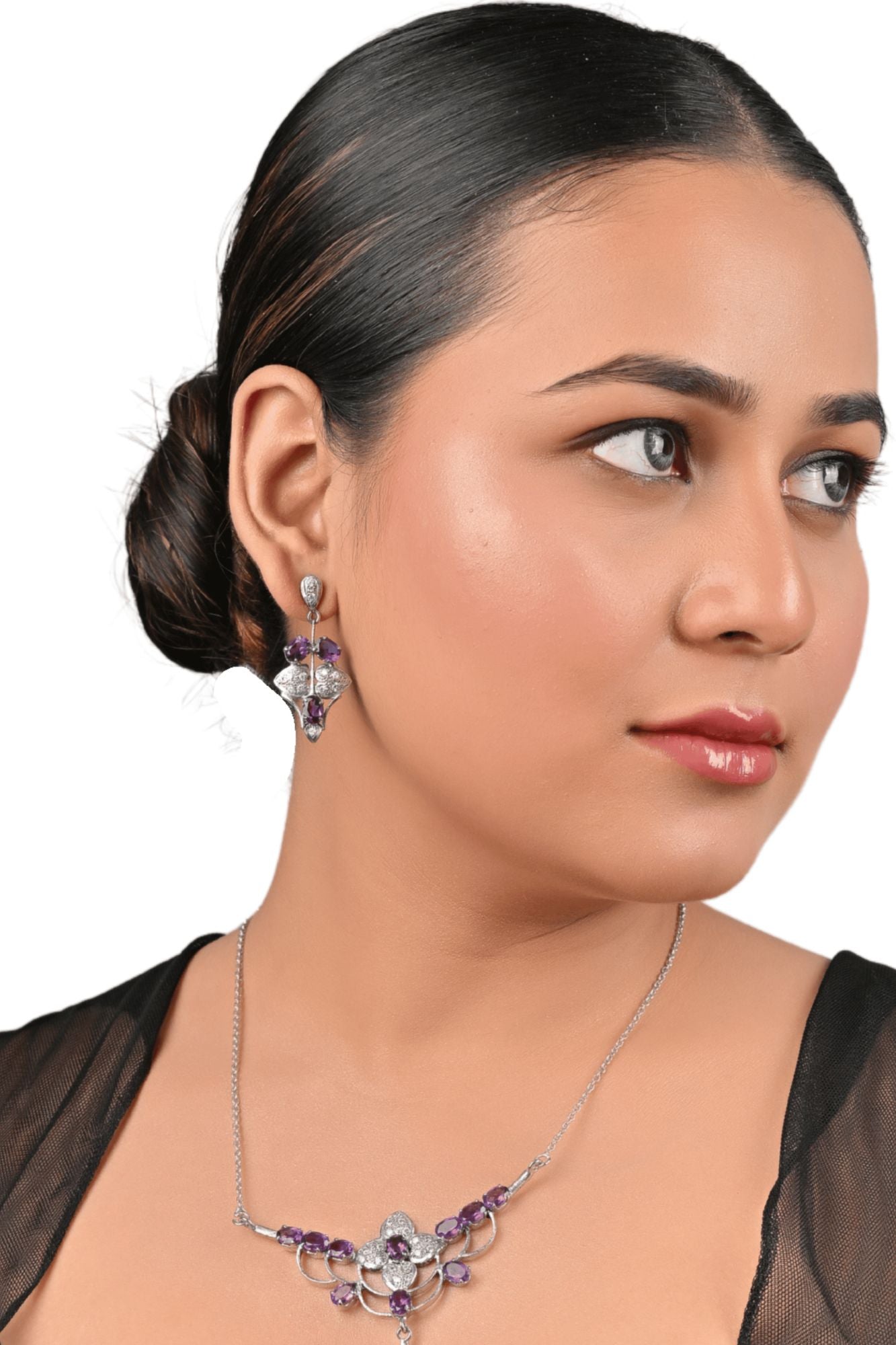 24.75/GM AMETHYST NACKLES (1650)