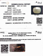 Load image into Gallery viewer, 8.45/CT Natural Ceylonese Pukhraj with Govt Lab Certificate (4551)