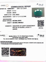 Load image into Gallery viewer, 6.73/CT Natural Panna Stone with Govt. Lab Certificate (6771)