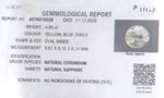 Load image into Gallery viewer, 4.95/CT Natural Pitambari Stone with Govt Lab Certificate (45510)