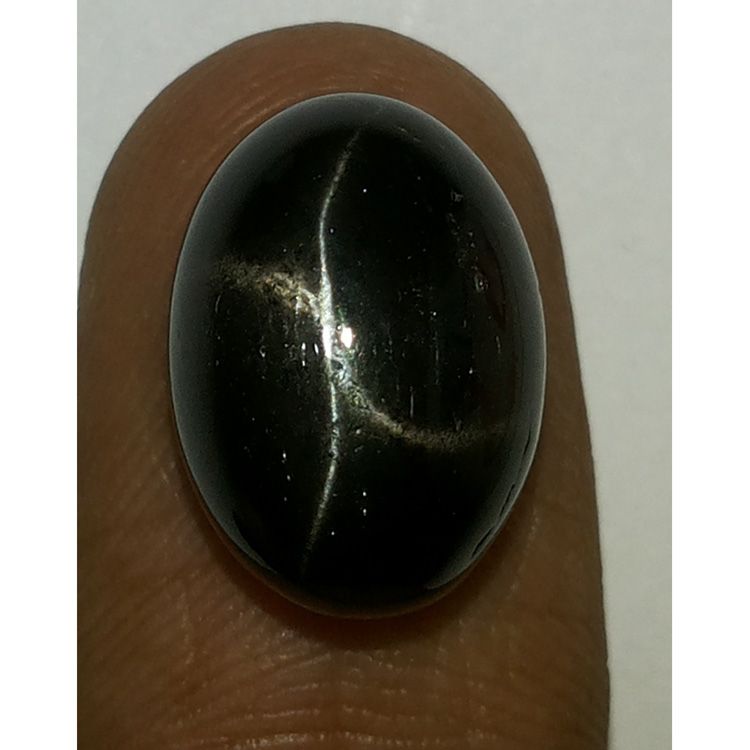 9.81/CT Natural Black Star Gemstone