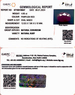 Load image into Gallery viewer, 4.95/CT Natural Ruby Stone With Govt. Lab Certificate-4710D16947