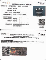 Load image into Gallery viewer, 4.06/CT Natural Iolite with Govt Lab Certificate (2331)