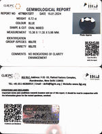 Load image into Gallery viewer, 6.72/CT Natural Iolite with Govt Lab Certificate (1221)