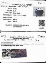 Load image into Gallery viewer, 5.79/CT Natural Iolite with Govt Lab Certificate (1221)