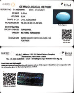 Load image into Gallery viewer, 5.49/CT Natural Govt. Lab Certified Turquoise (832)