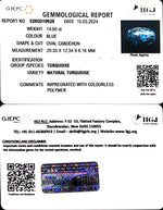 Load image into Gallery viewer, 14.50/CT Natural Govt. Lab Certified Turquoise-1221