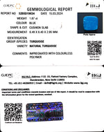 Load image into Gallery viewer, 1.87/CT Natural Govt. Lab Certified Turquoise-1221