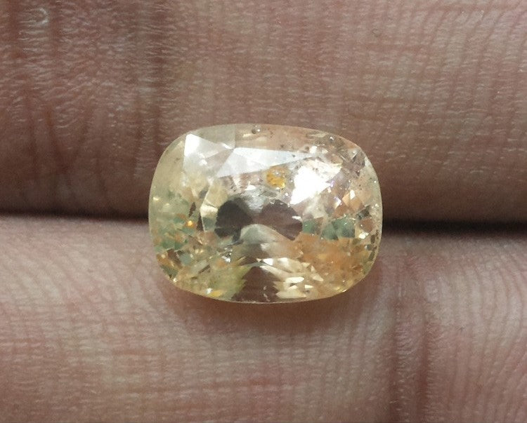 6.39/CT Natural Ceylonese Pukhraj with Govt Lab Certificate-56610