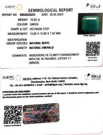 Load image into Gallery viewer, 10.82/CT Natural Panna Stone with Govt. Lab Certificate-2331