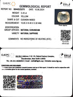 Load image into Gallery viewer, 5.43/CT Natural Ceylonese Pukhraj with Govt Lab Certificate-23310