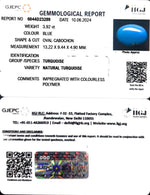 Load image into Gallery viewer, 3.92/CT Natural Govt. Lab Certified Turquoise-832