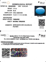 Load image into Gallery viewer, 5.78/CT Natural Govt. Lab Certified Turquoise-832