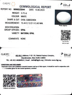 Load image into Gallery viewer, 3.75/CT Natural Fire Opal with Govt. Lab Certificate-4551