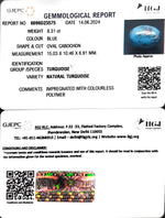 Load image into Gallery viewer, 8.31/CT Natural Govt. Lab Certified Turquoise-1221