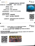 Load image into Gallery viewer, 6.44/CT Natural Govt. Lab Certified Turquoise-1221