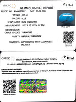 Load image into Gallery viewer, 4.95/CT Natural Govt. Lab Certified Turquoise-1221