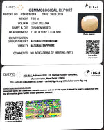 Load image into Gallery viewer, 7.36/CT Natural Ceylonese Pukhraj with Govt Lab Certificate-2331