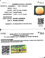 Load image into Gallery viewer, 9.36/CT Natural Ceylonese Pukhraj with Govt Lab Certificate-2331