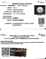 Load image into Gallery viewer, 1.50/Cents Natural Diamond with Govt. Lab Certificate-250000