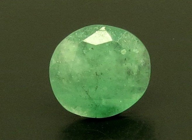 1.51/CT Natural Panna Stone with Govt. Lab Certificate (6771)