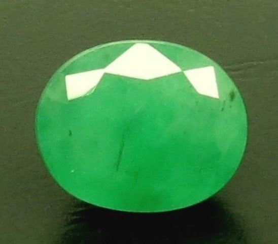 4.01/CT Natural Panna Stone with Govt. Lab Certificate