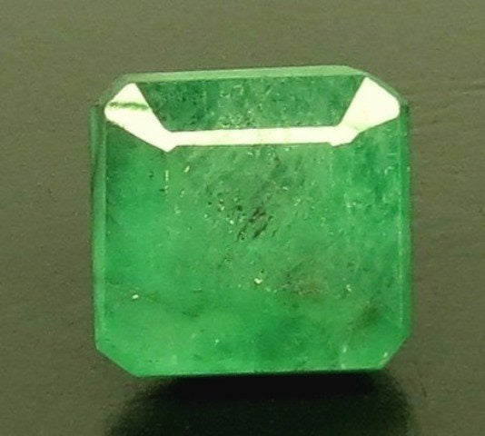 3.84/CT Natural Panna Stone with Govt. Lab Certificate-5917D22569
