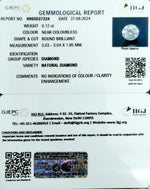 Load image into Gallery viewer, 0.12/Cents Natural Diamond with Govt. Lab Certificate-95000