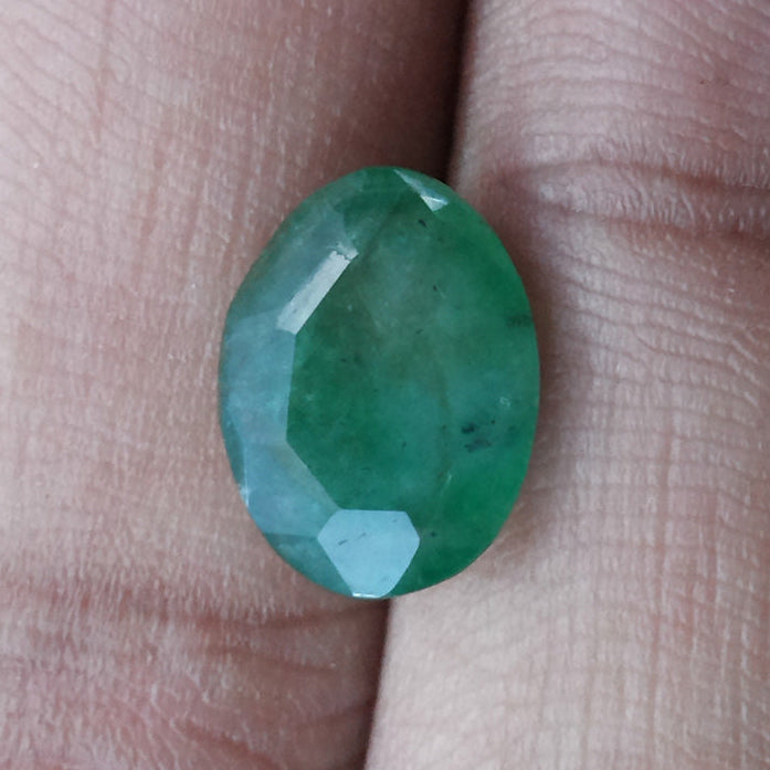 3.46/CT Natural Emerald Stone with Govt. Lab Certificate-71266