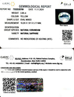 Load image into Gallery viewer, 3.98/CT Natural Ceylonese Pukhraj with Govt Lab Certificate-23310