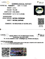 Load image into Gallery viewer, 2.24/CT Natural Ceylonese Pukhraj with Govt Lab Certificate-8991