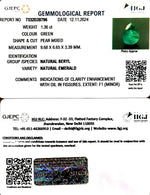 Load image into Gallery viewer, 1.36/CT Natural Panna Stone with Govt. Lab Certificate-12210