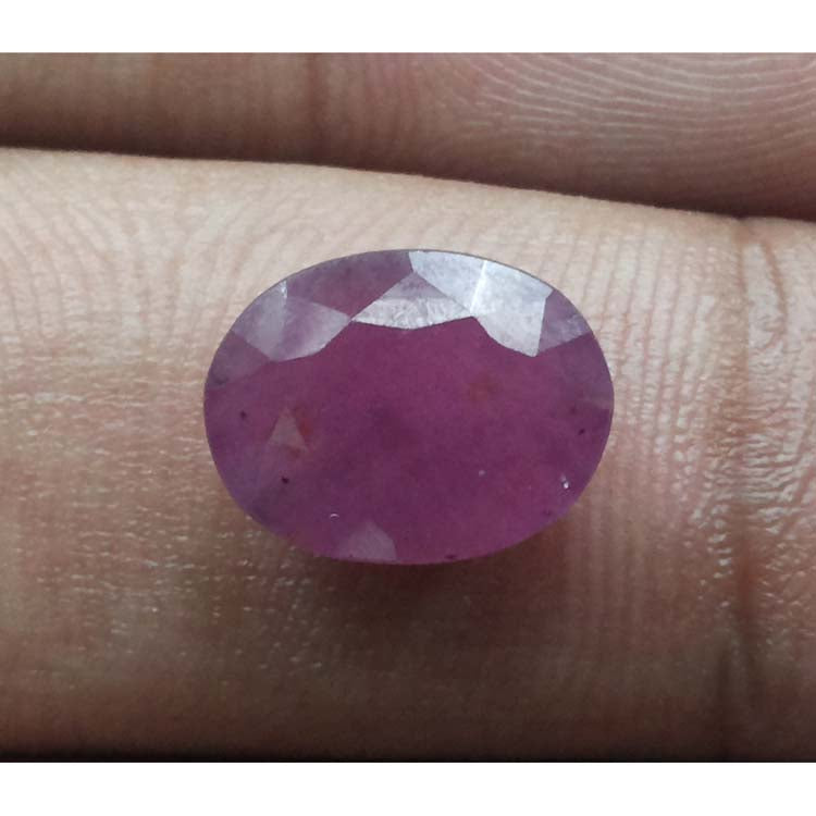 5.81 Ratti Natural Mozambique Ruby with Govt. Lab Certificate-(7100)