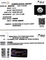 Load image into Gallery viewer, 0.57/Cents Natural Diamond with Govt. Lab Certificate-160000