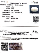 Load image into Gallery viewer, 6.56/CT Natural Opal with Govt. Lab Certificate