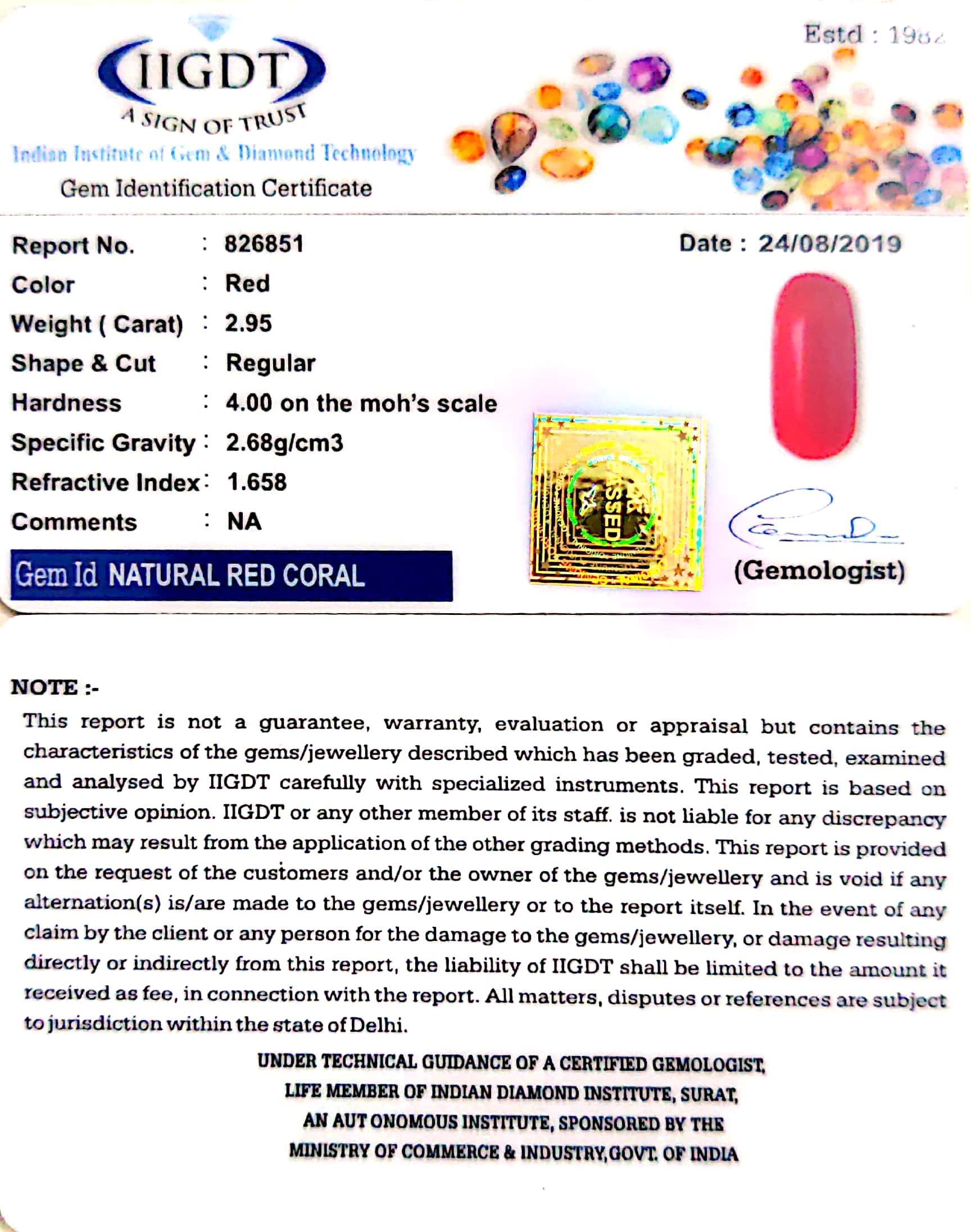 2.95/CT Natural Italian Moonga