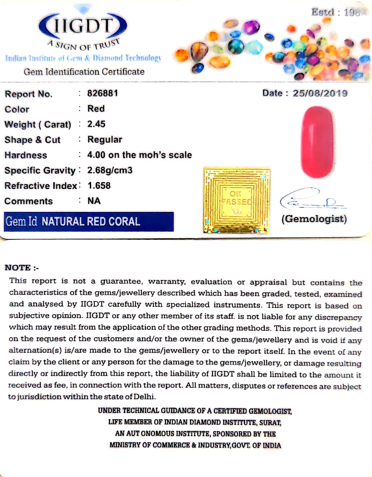 2.45/CT Natural Italian Moonga-826881