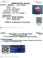 Load image into Gallery viewer, 7.61/CT Natural Ruby with Govt. Lab Certificate